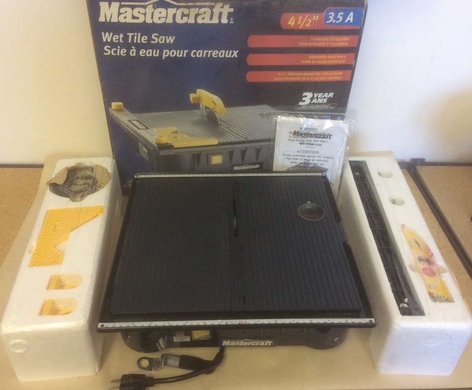 Edmonton Tool Library Wet Tile Saw